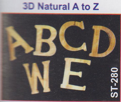 Manufacturers Exporters and Wholesale Suppliers of 3D Natural A to Z New Delhi Delhi